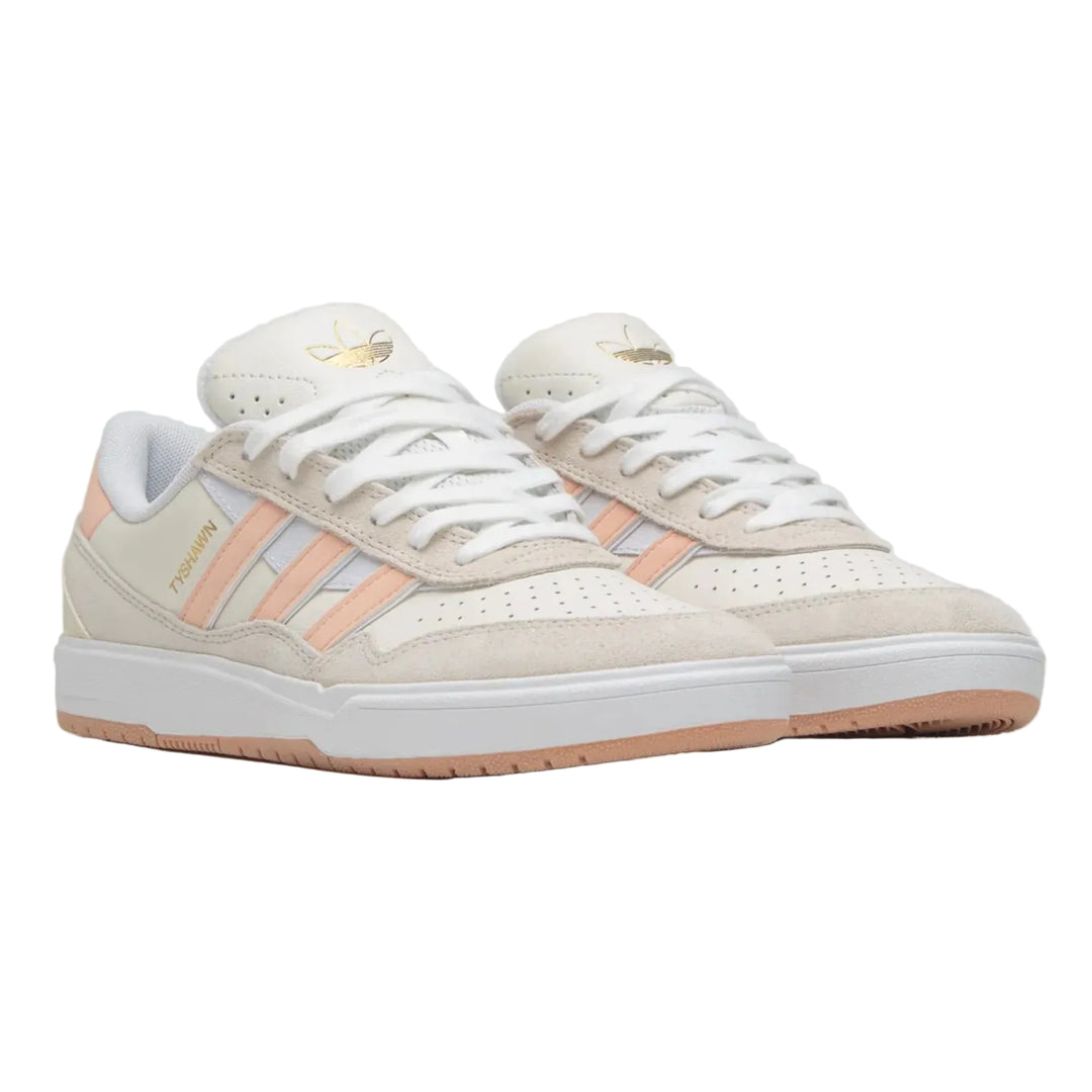 Adidas Tyshawn 2 (Wonder White / Powder Coral / Off White)