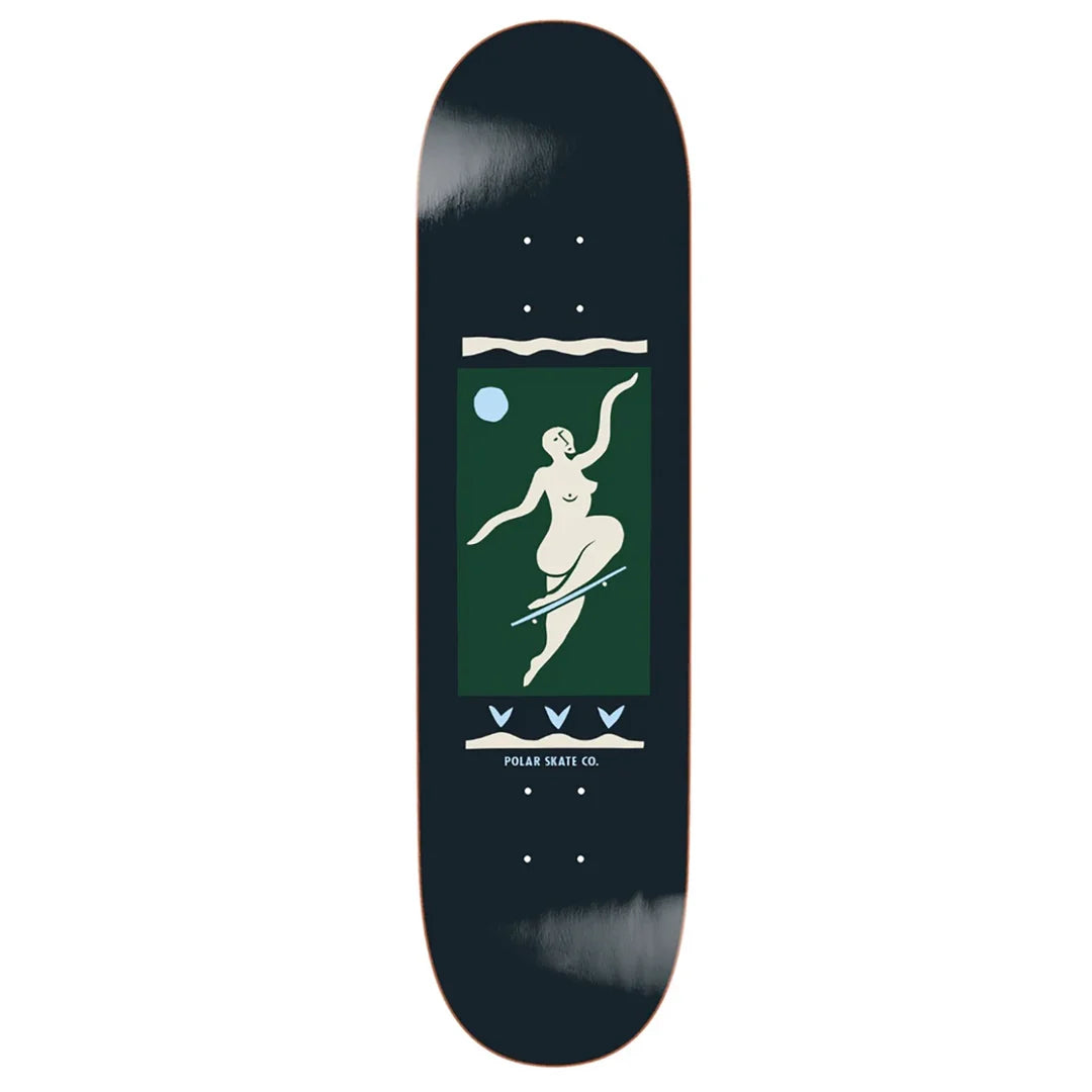 Polar No Comply Charcoal Deck
