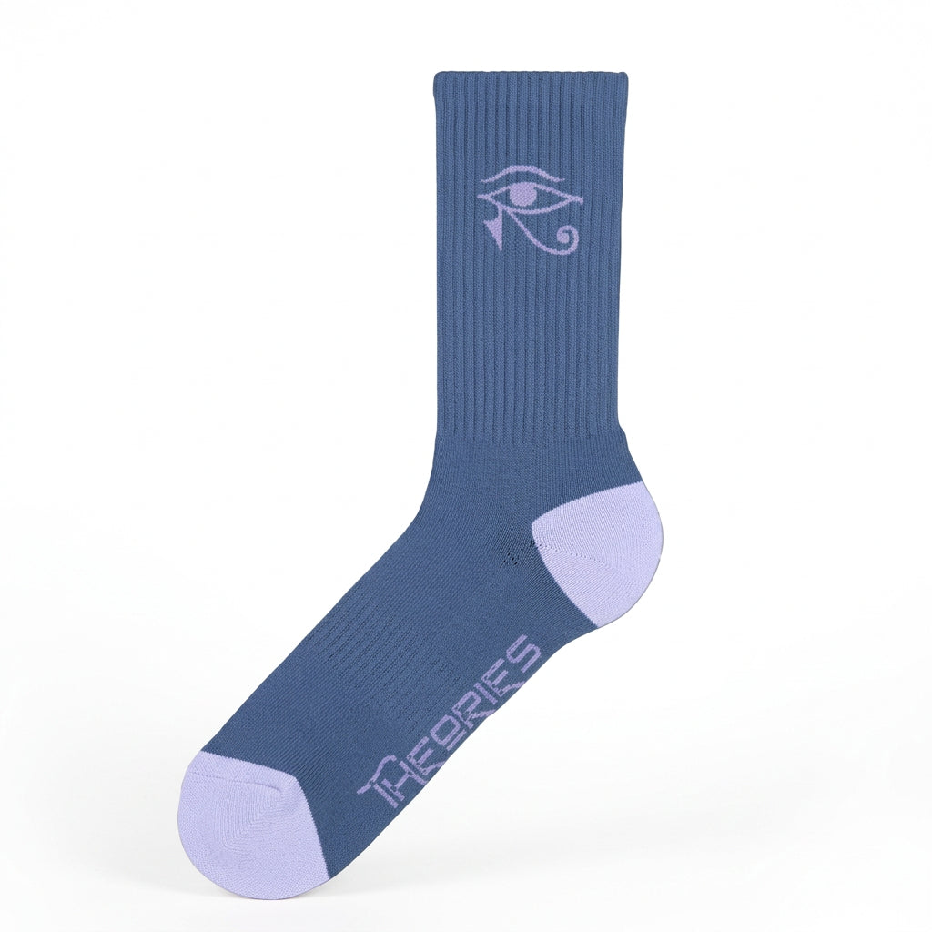 Theories Sock Dusk (Indigo/ Lavendar)