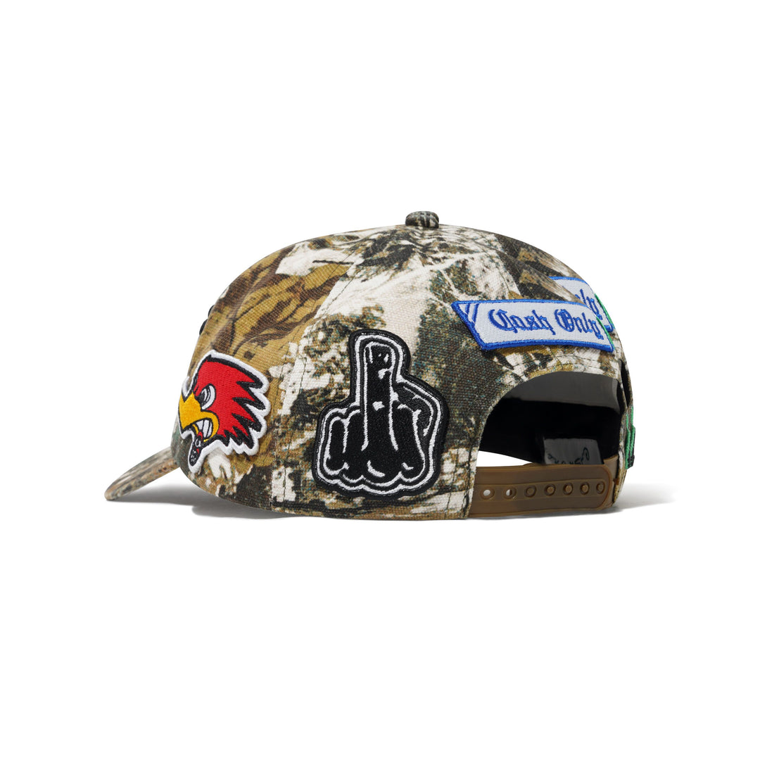 Cash Only Service 6 Panel Cap (Foliage Camo)