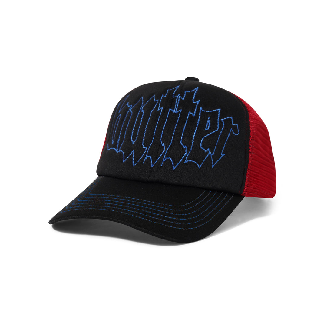 Butter Goods Shock Trucker Cap (black)