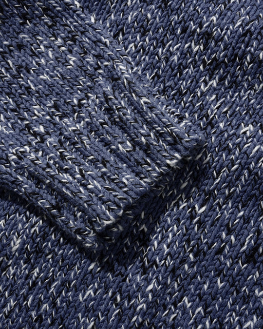 Butter Goods Speckle Knit Sweater (Navy)