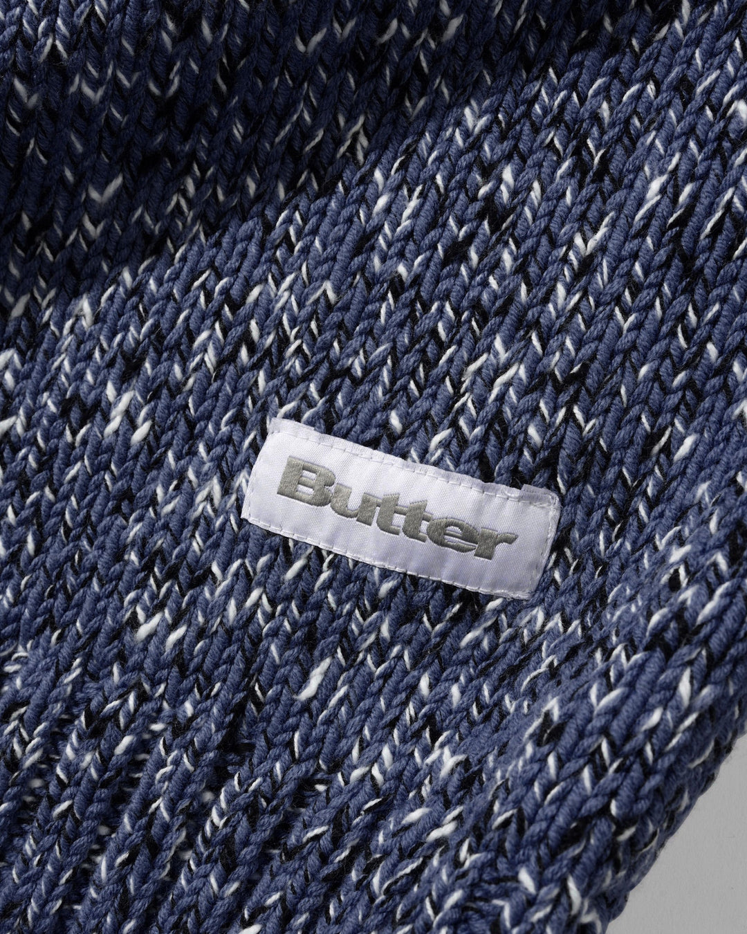 Butter Goods Speckle Knit Sweater (Navy)