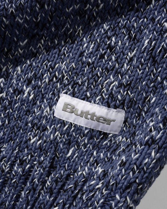 Butter Goods Speckle Knit Sweater (Navy)