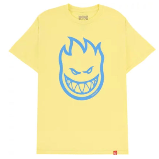 Spitfire Bighead Tee (Light Yellow/Blue)