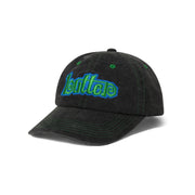 Butter Goods Swirl 6 Panel Cap (washed black)