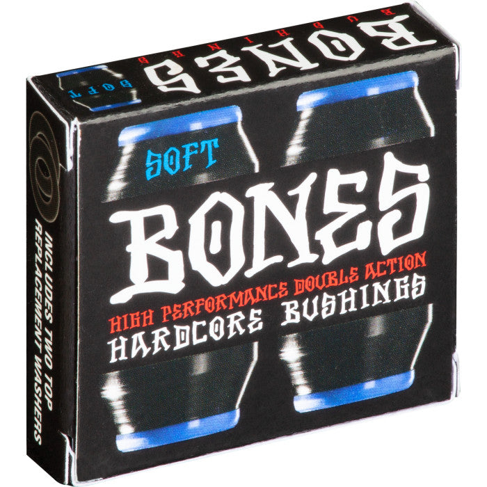 Bones Bushing Medium Pack (Black/ Blue)