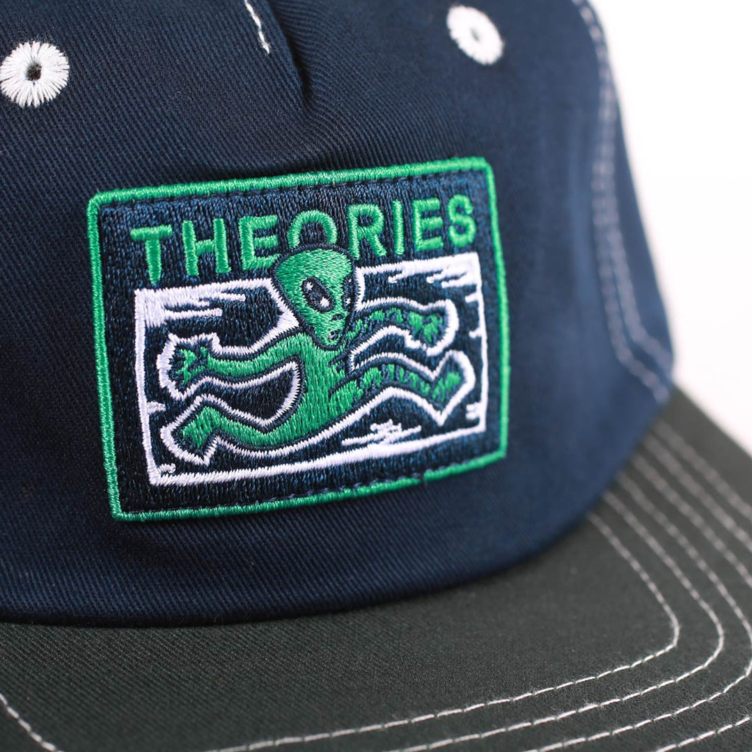 Theories Enigma Patch Snap Back (Navy/Green)