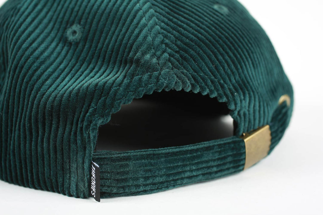 Theories Hand of Theories Corduroy Snap Back (Forest Green)