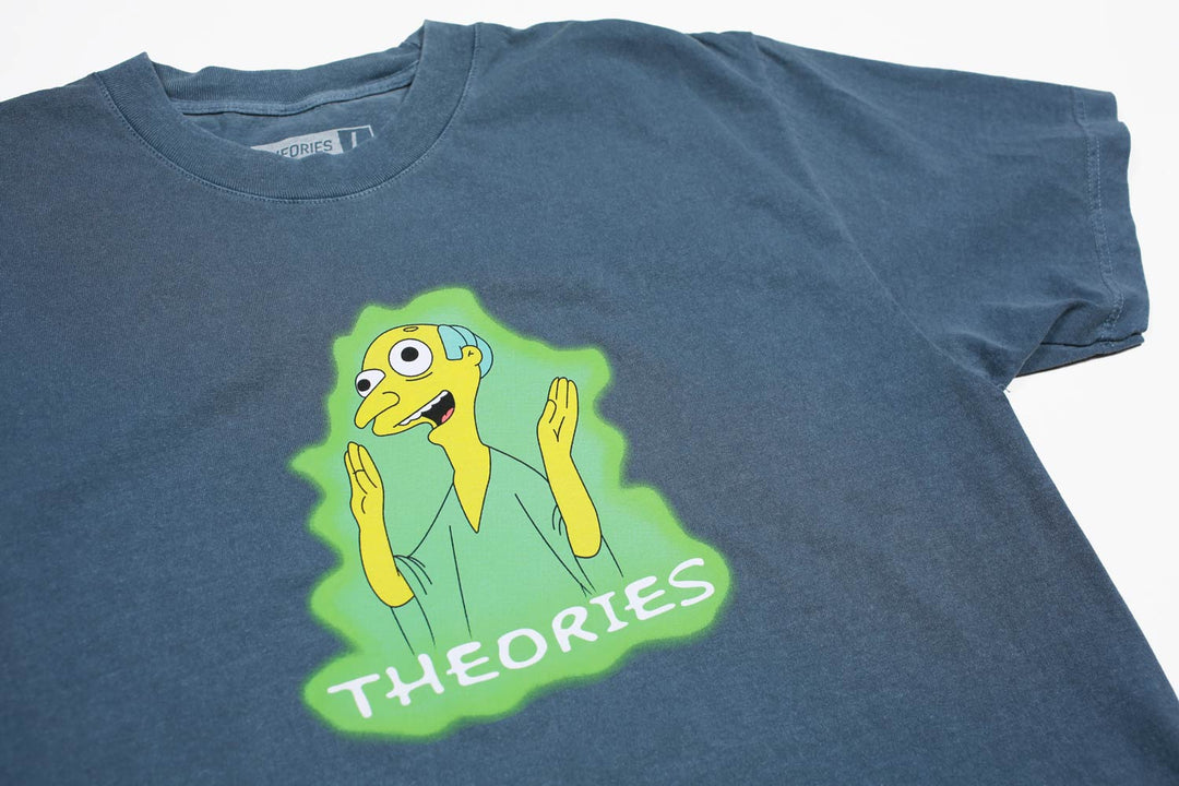 Theories Healthy Green Glow Tee (Navy)