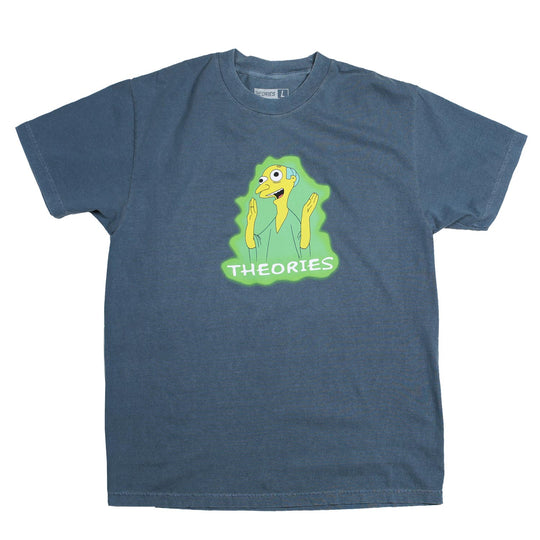 Theories Healthy Green Glow Tee (Navy)