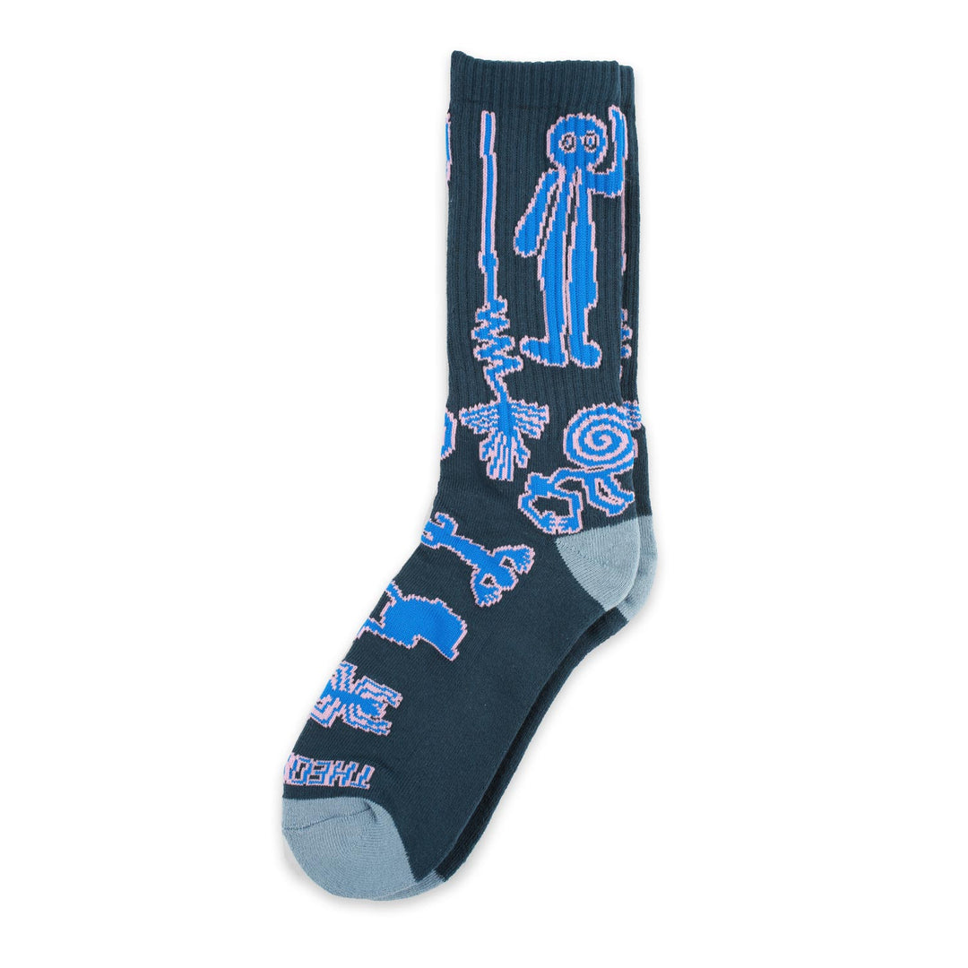 Theories Nazca Sock (Twilight Blue)