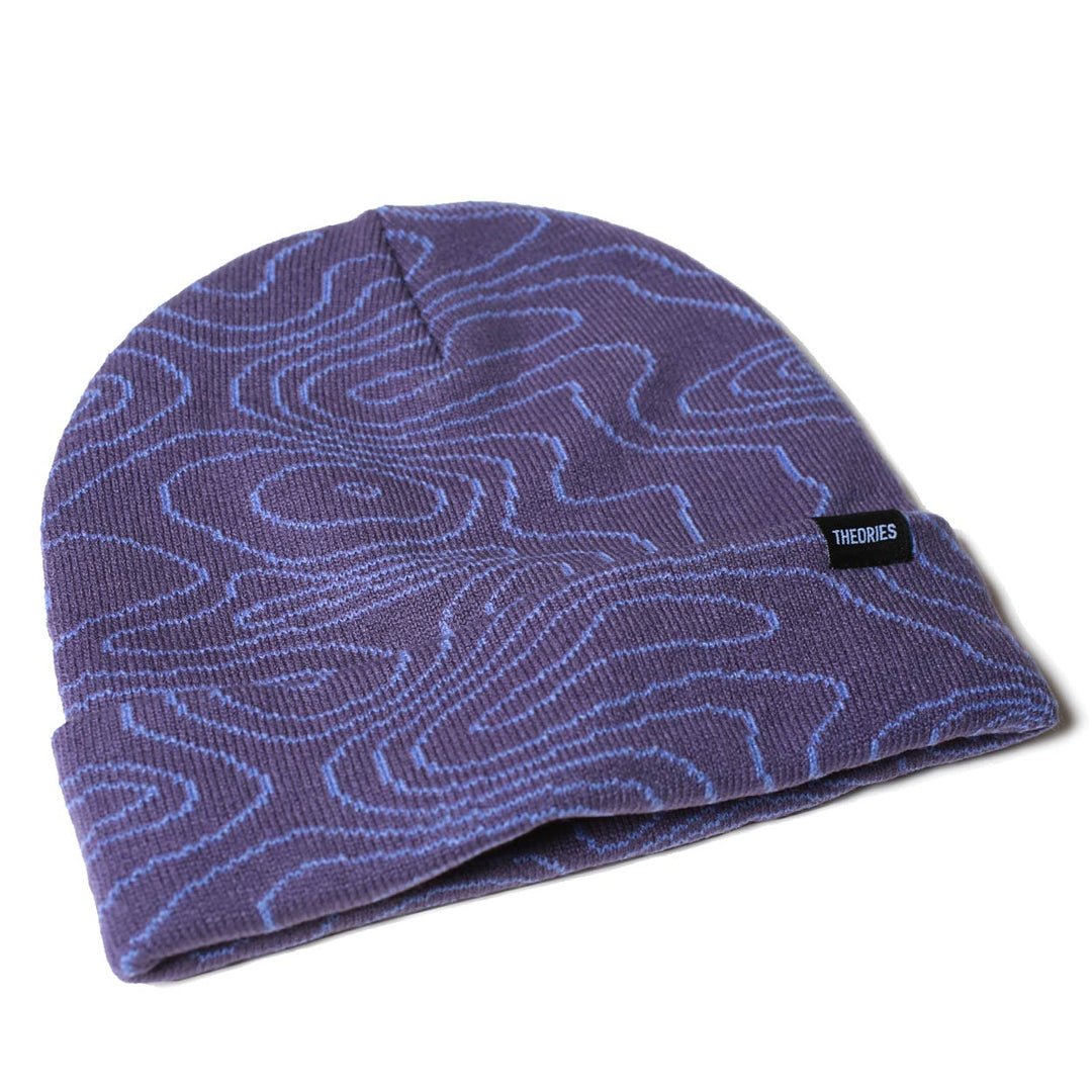 Theories Contour Beanie (Eggplant)