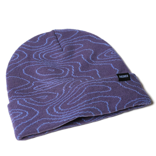 Theories Contour Beanie (Eggplant)