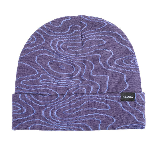 Theories Contour Beanie (Eggplant)