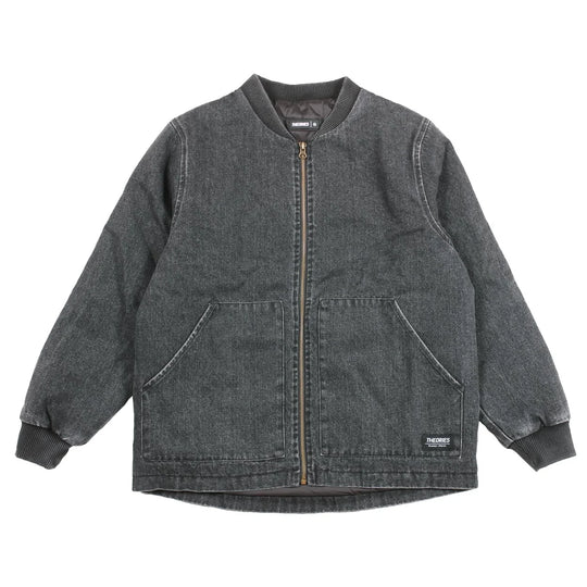 Theories Dakota Denim Jacket (Washed Black)