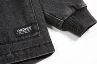 Theories Dokota Jacket (Washed Black Denim)