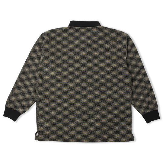 Theories E.S.P. Long Sleeve Polo (Black & Lilac)