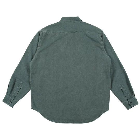 Theories Union Flannel Lined Button-Up Shirt (Sea Green)