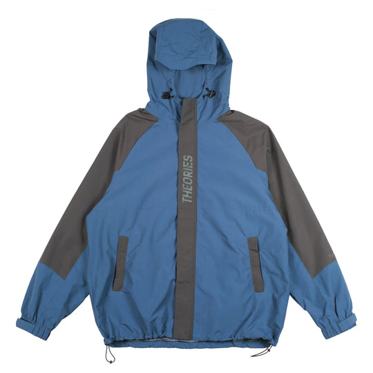 Theories Gale Shell Jacket (Steel Blue/ Charcoal)