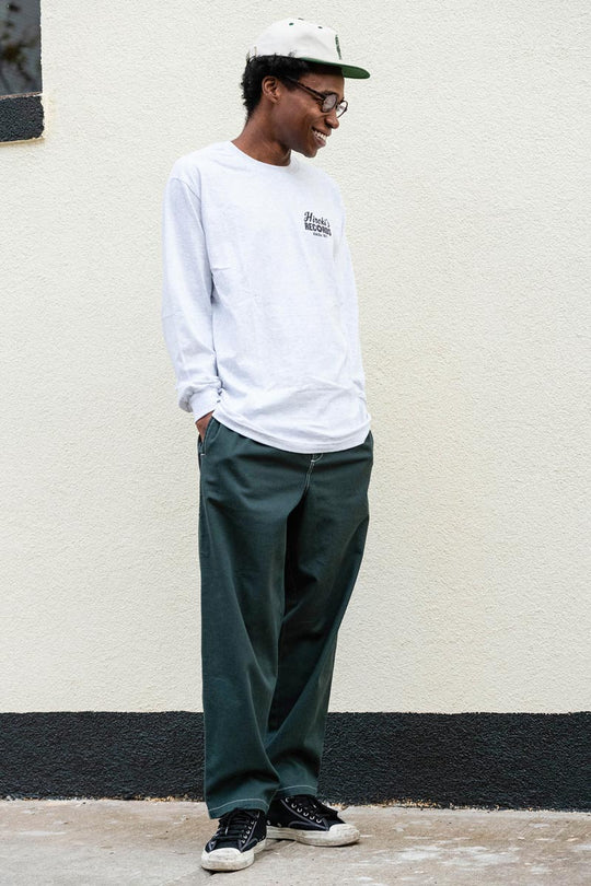 Theories Stamp Lounge Pant (Alpine/White Contrast Sitch)