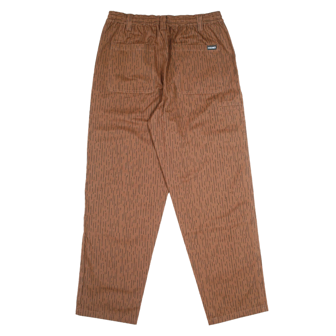 Theories Stamp Lounge Pant (Rain Camo Brown)
