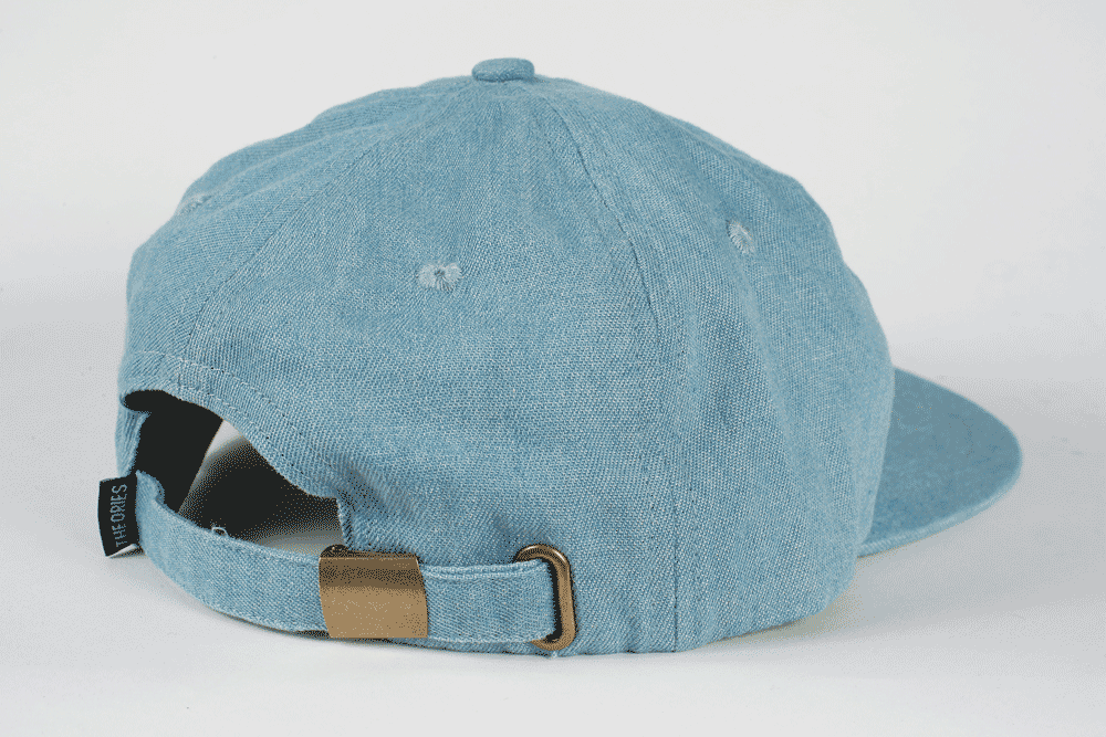 Theories Pure Moods Embroidered Strap back Hat (Denim)