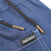 Theories Stamp Lounge Pants (Navy Contrast Stitch)