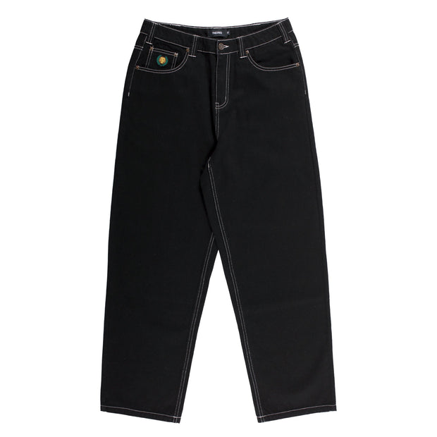 Theories Plaza Jeans (Black Contrast Stitch) – Kinetic / Nocturnal