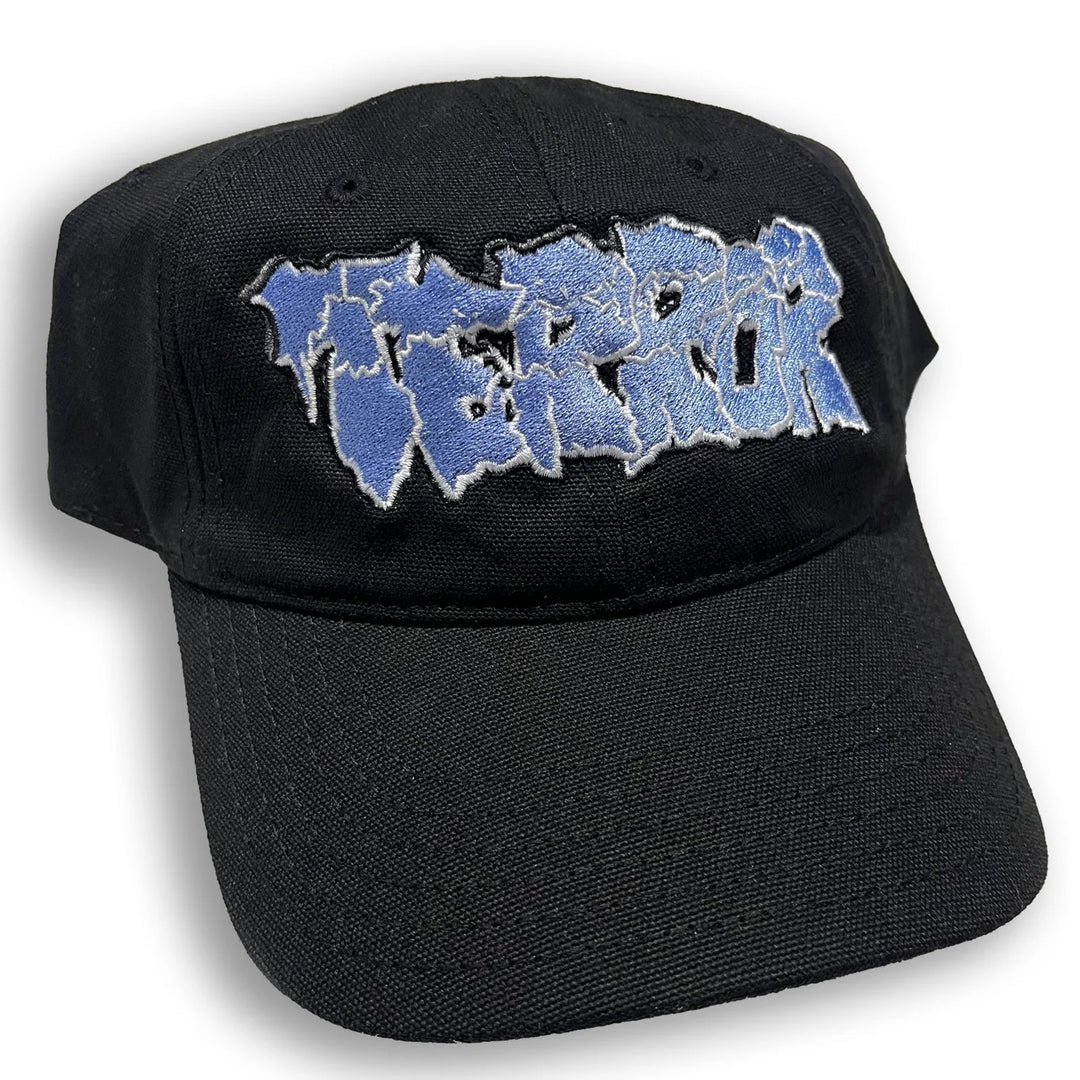 Terror Of Planet X Cracked Canvas Cap