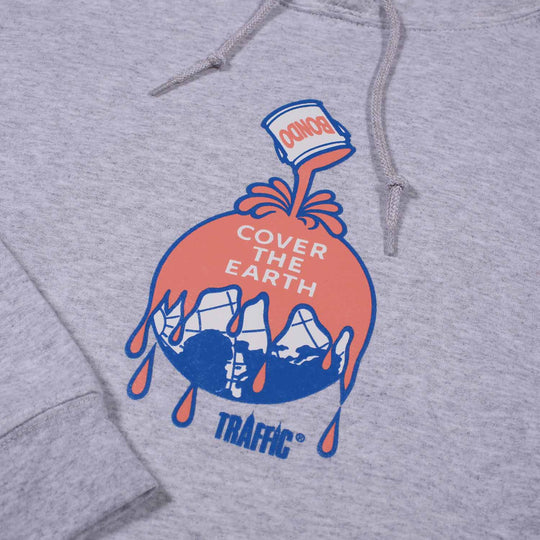 Traffic 'Cover the Earth' Hoodie (Heather Grey)