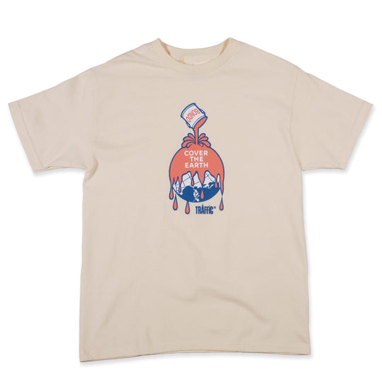 Traffic 'Cover the Earth' Tee (Cream)