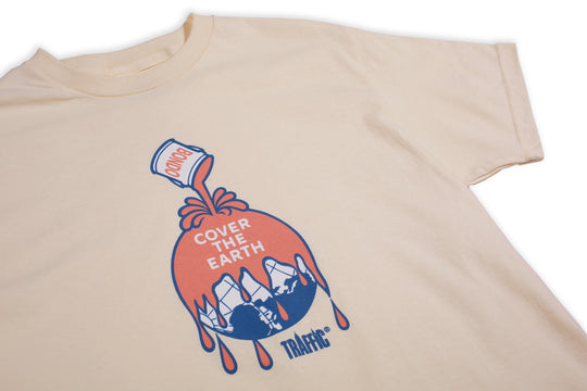 Traffic 'Cover the Earth' Tee (Cream)