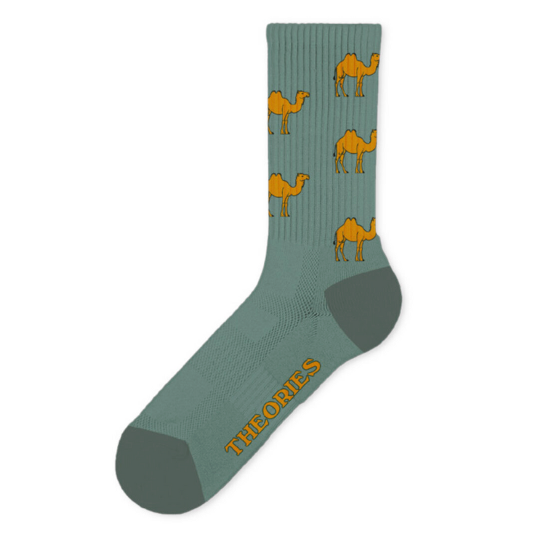Theories Sahara Sock (Evergreen)