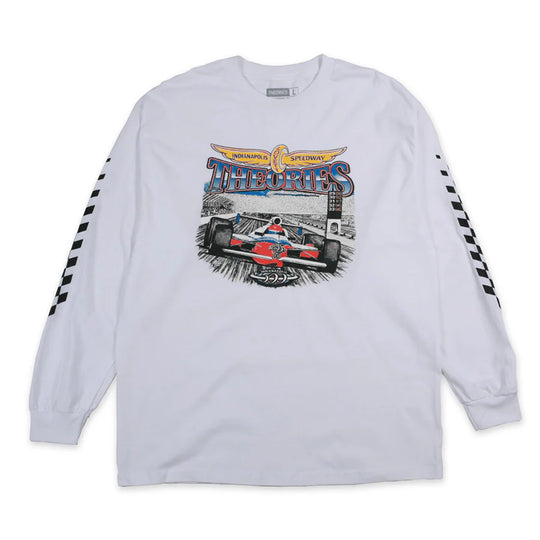 Theories Speedway Longsleeve Tee (White)