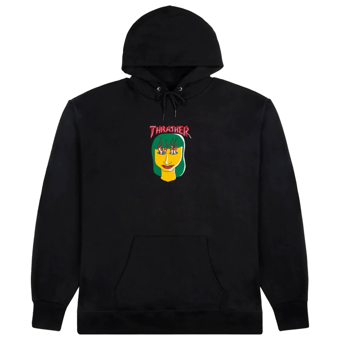 Thrasher Talk Shit Hoodie black