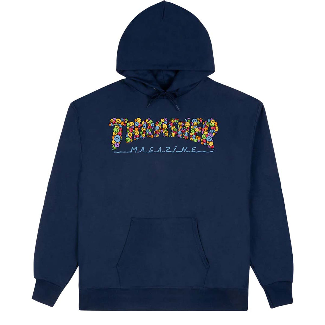 Thrasher Smile By Spanky Hoodie (Navy)