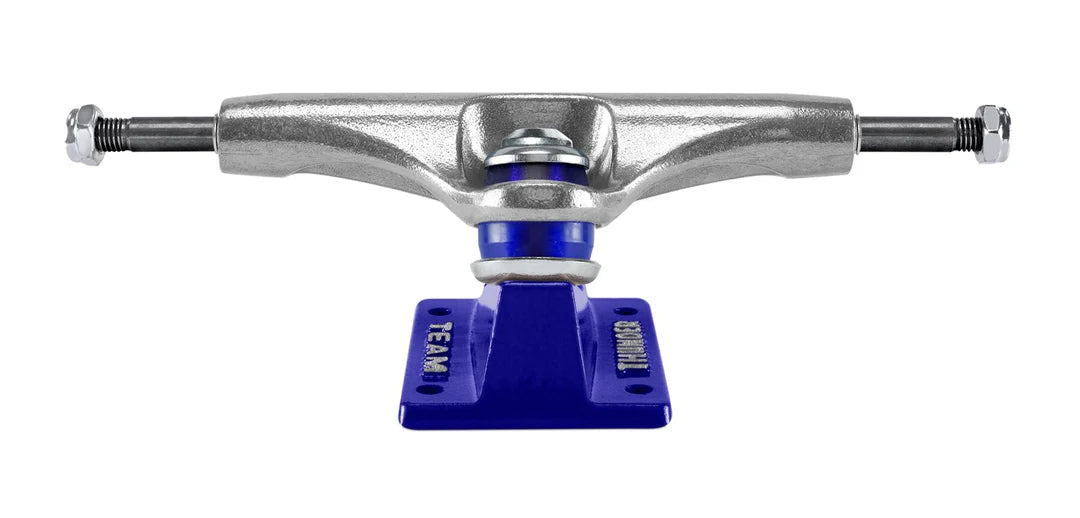 blue baseplate and bushings