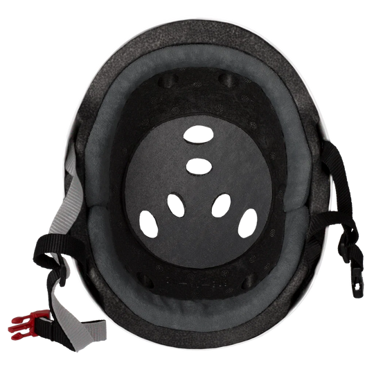 Triple 8 Certified SweatSaver Helmet (White Matte)