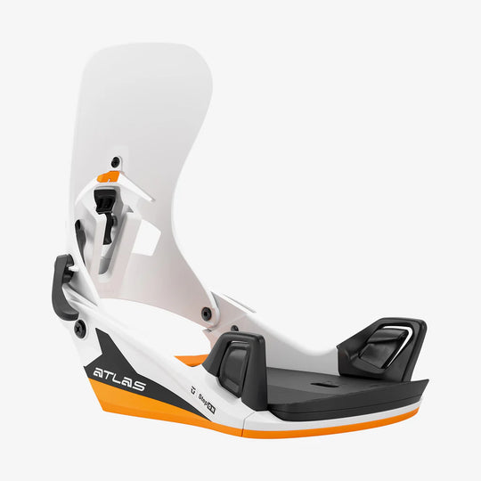 Union Atlas Step On Bindings 2026 (White/Orange)