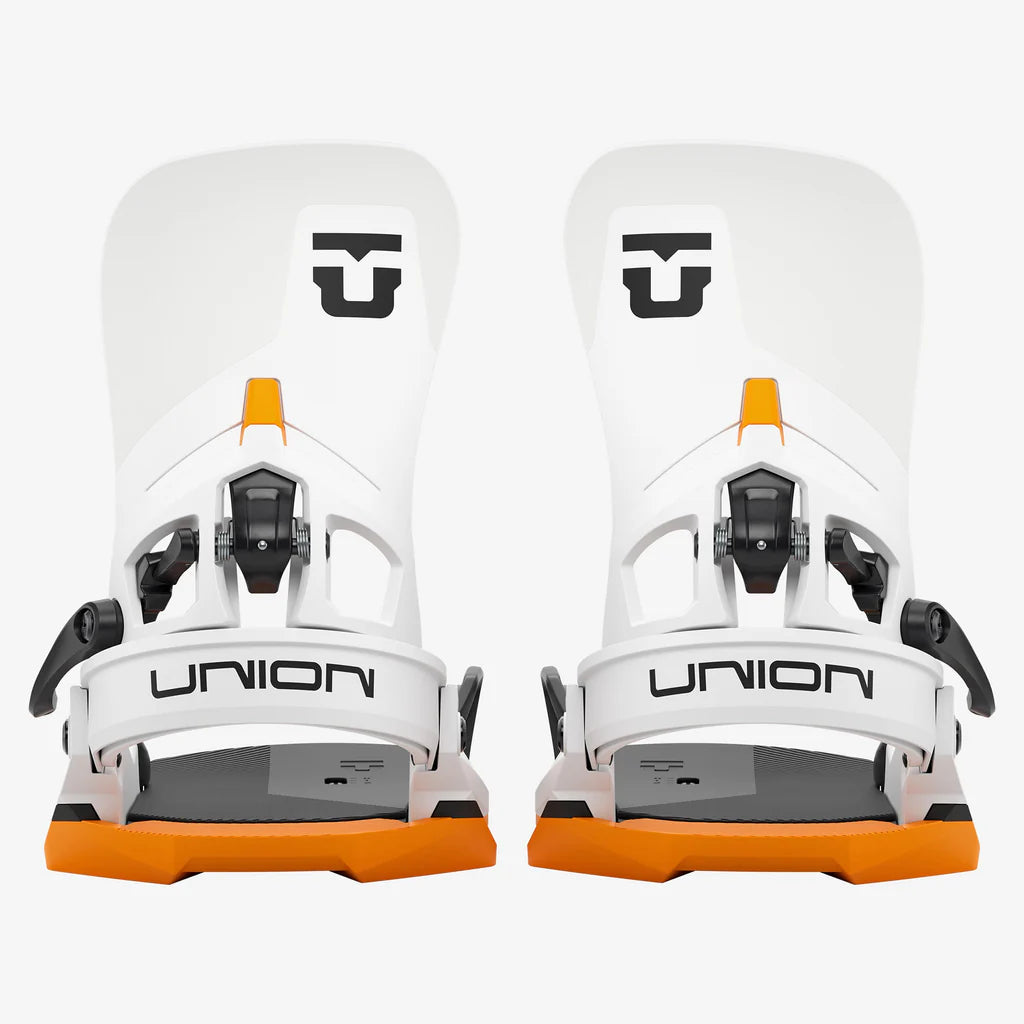 Union Atlas Step On Bindings 2026 (White/Orange)