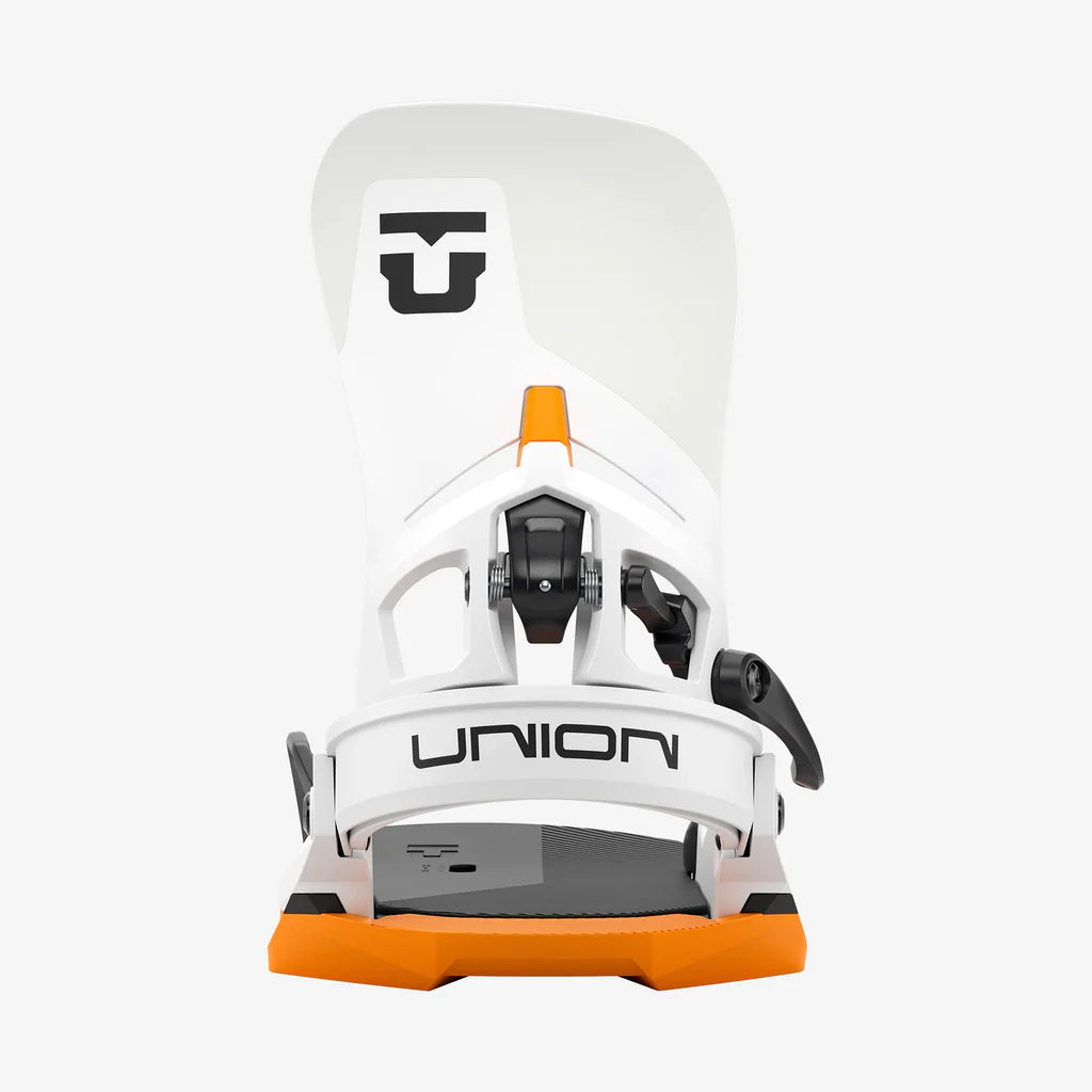 Union Atlas Step On Bindings 2026 (White/Orange)