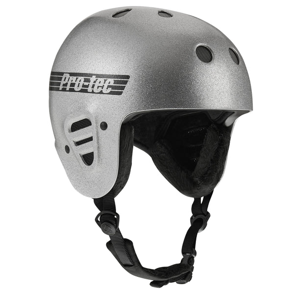 Protec Full Cut Certified Snow 2.0 Helmet (Silver Glitter)