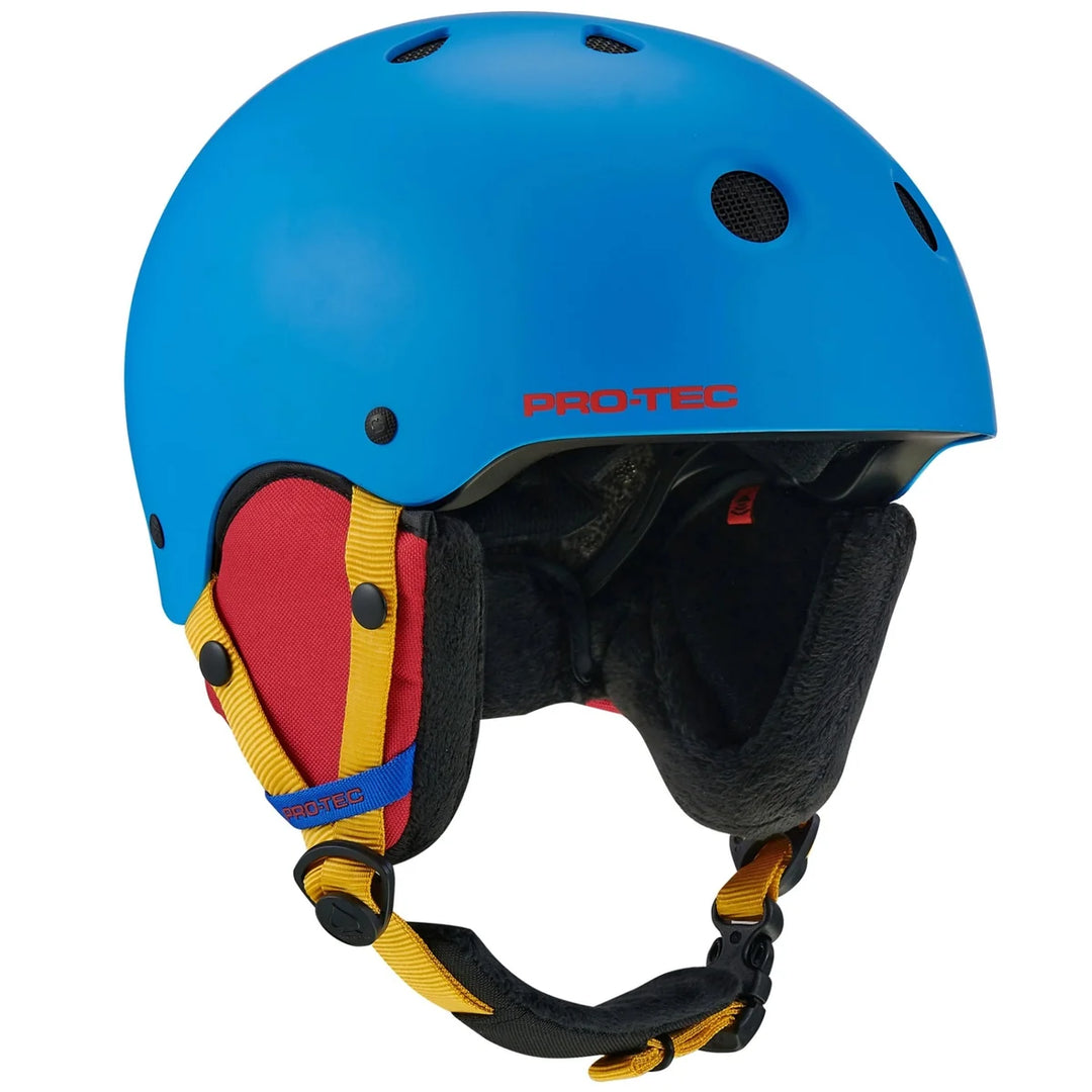 Protec Classic Certified Snow Helmet w/ Fit Dial (Matte Cool Blue)