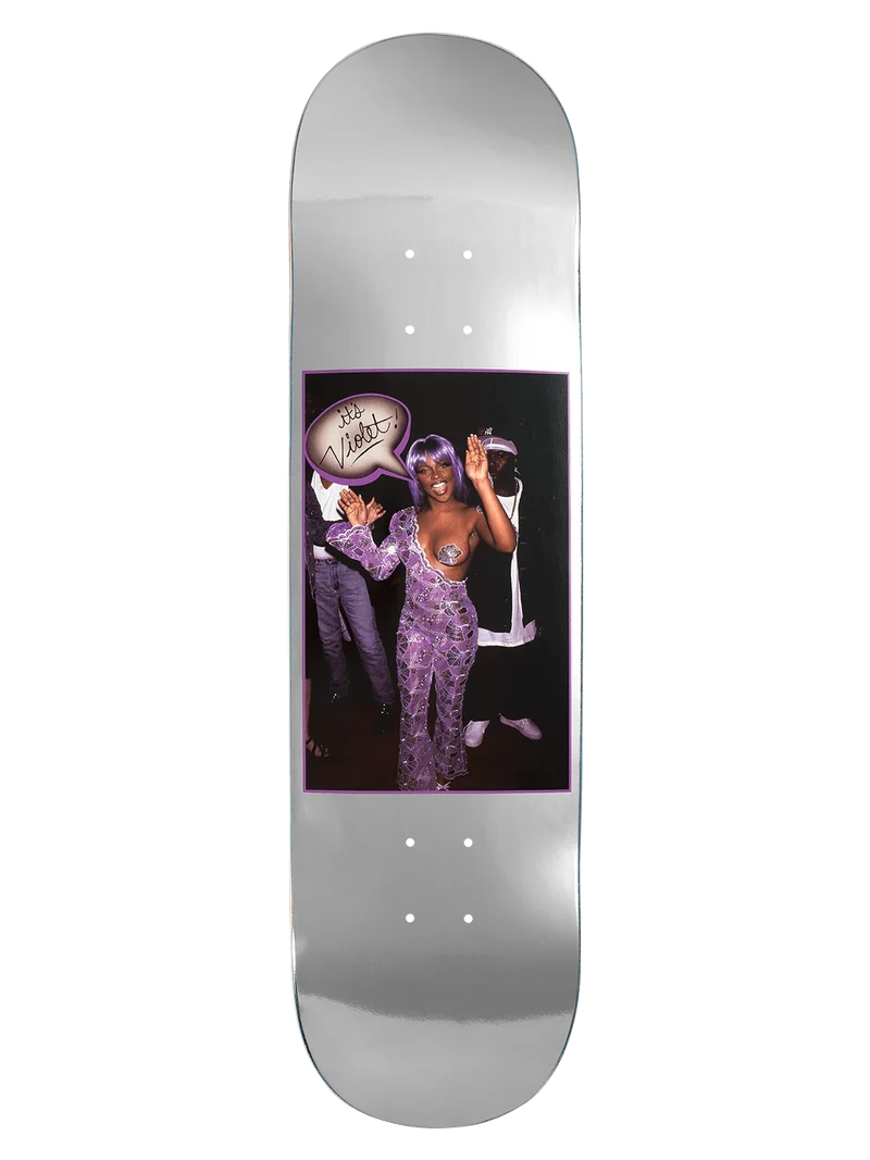 Violet Lil Kim Metallic Deck (8.38)