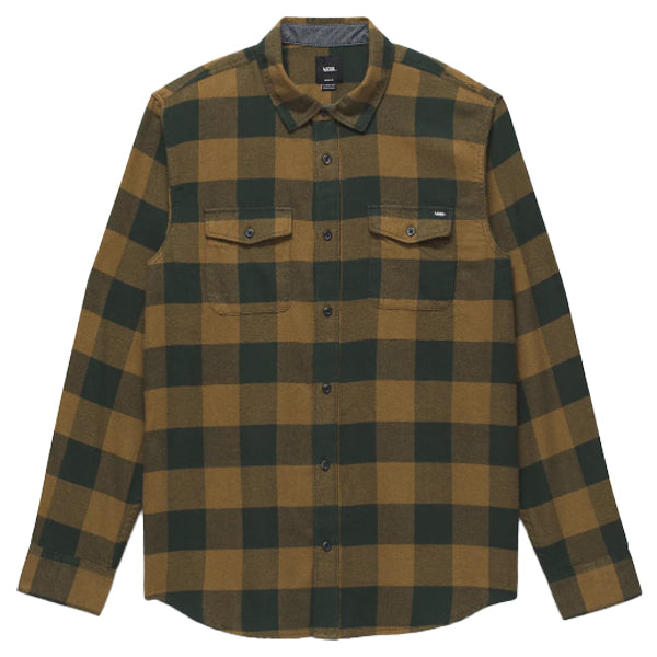 Vans Box Flannel Shirt Sycamore Black