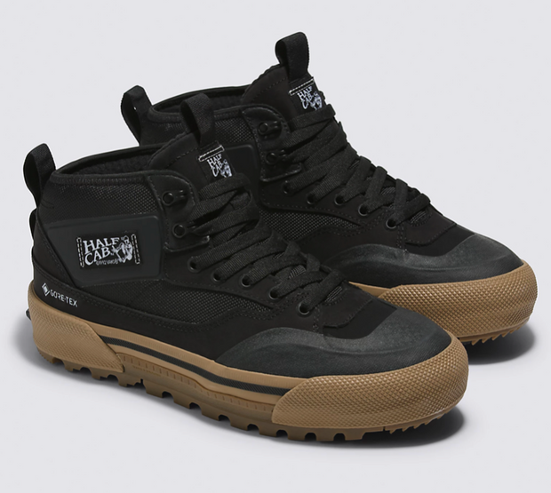 Vans half cab clearance leather black