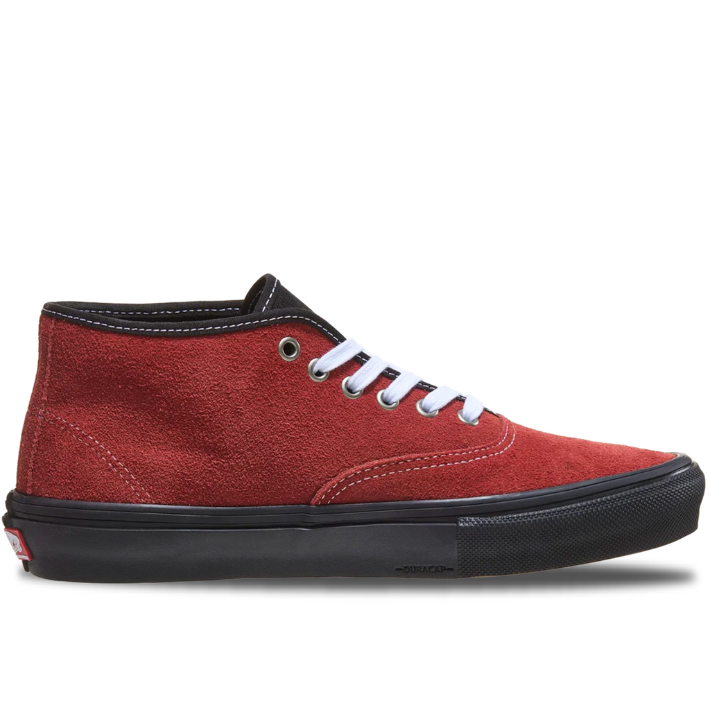 Vans Skate Authentic Mid (Poppy Ember Red/Black) – Kinetic / Nocturnal