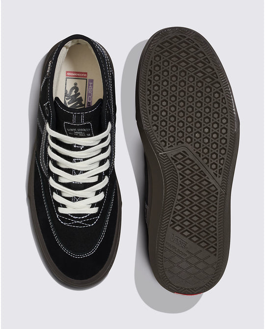 Vans Skate Crockett High (Black/Chocolate)