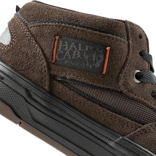 Brown shoe with &